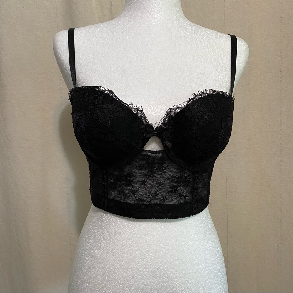 Forever 21 Black Lace Bustier